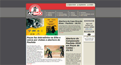 Desktop Screenshot of apbmx.com.br