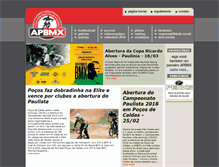 Tablet Screenshot of apbmx.com.br